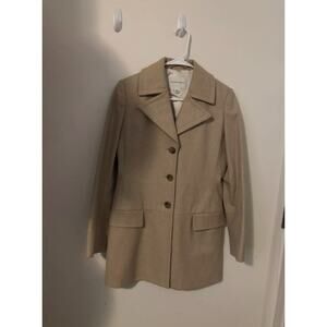 NWOT Y2K Vintage Banana Republic WOOL Peacoat Small Gilmore Girls